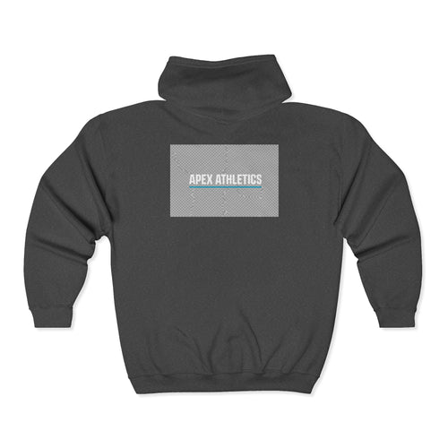 Apex Athletics Full-Zip Hoodie — Athletic Logo Jacket