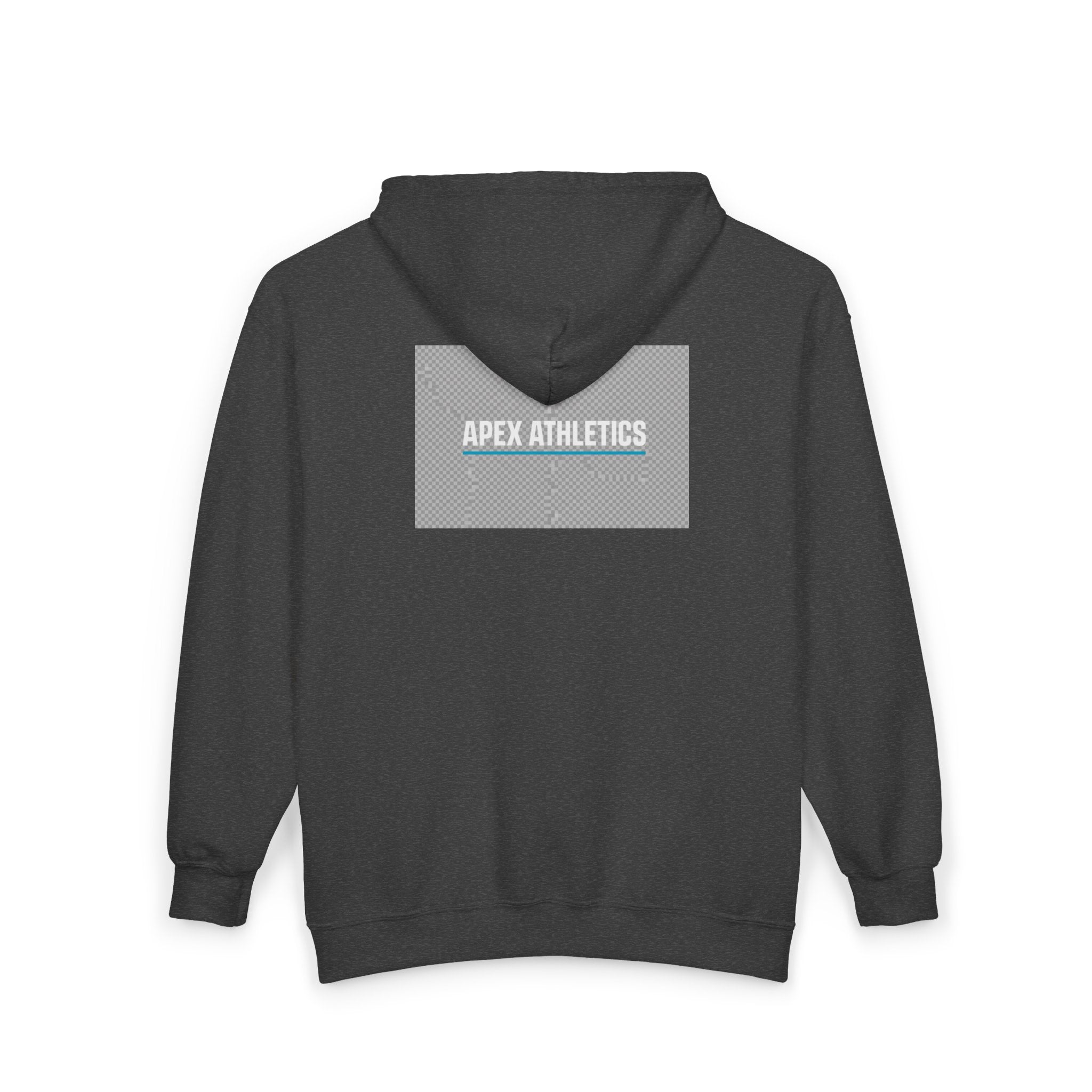 Apex Athletics Full-Zip Hoodie — Athletic Logo Jacket