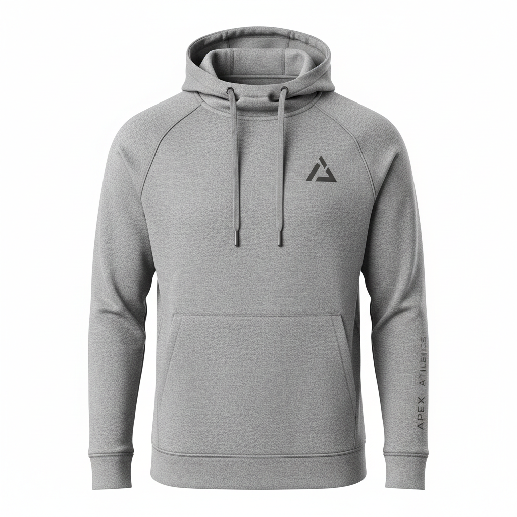 Felpa con Cappuccio APEX Athletics Gray
