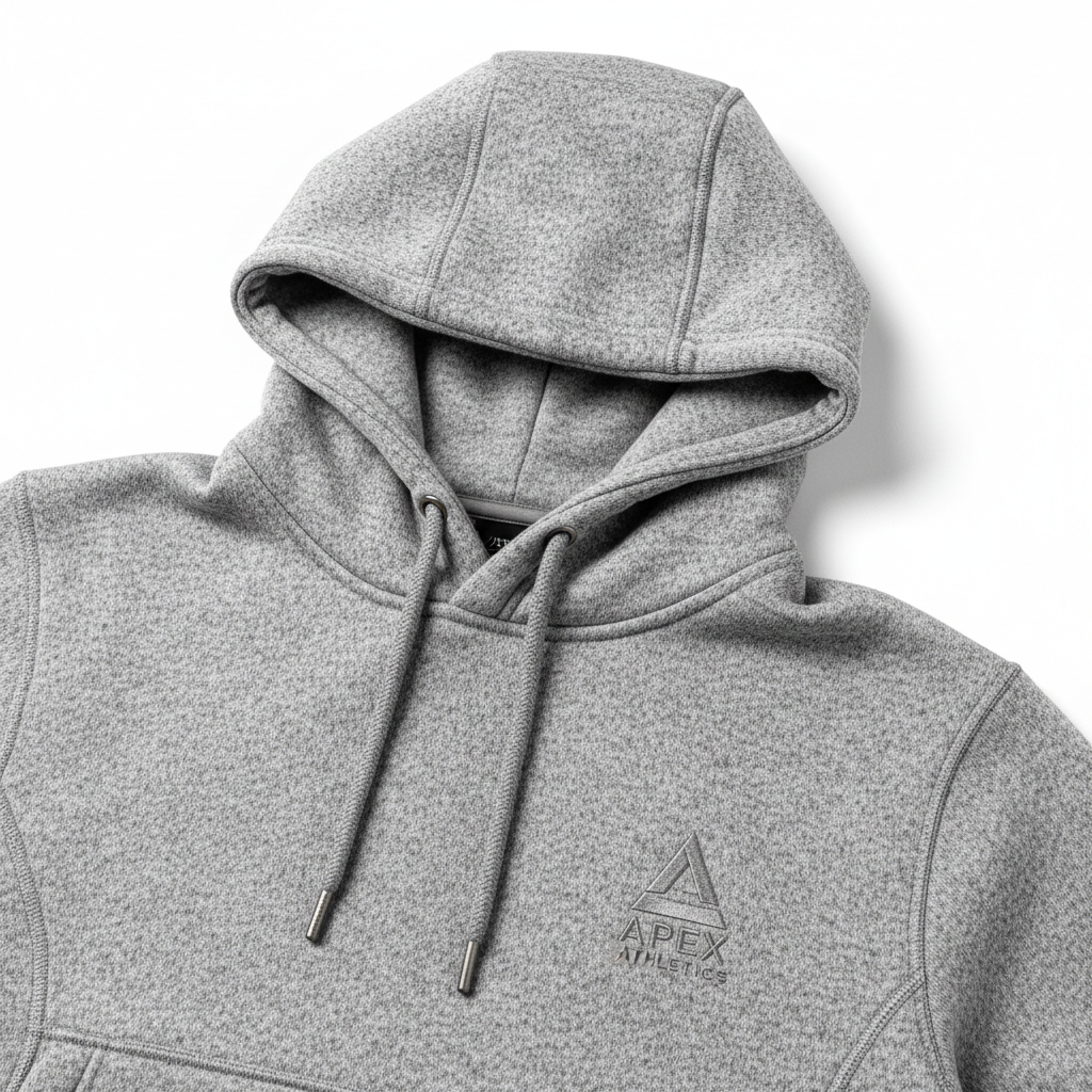Felpa con Cappuccio APEX Athletics Gray