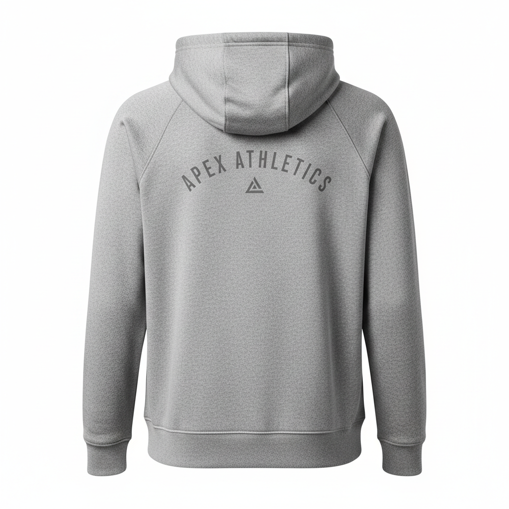 Felpa con Cappuccio APEX Athletics Gray