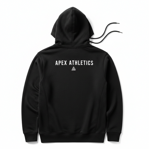 Felpa con Cappuccio APEX Athletics Black