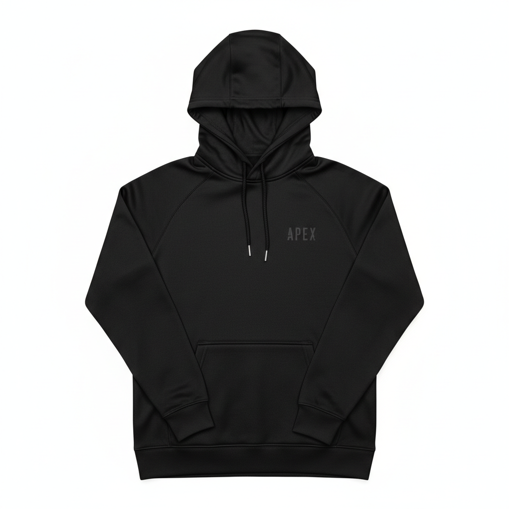 Felpa con Cappuccio APEX Athletics Black