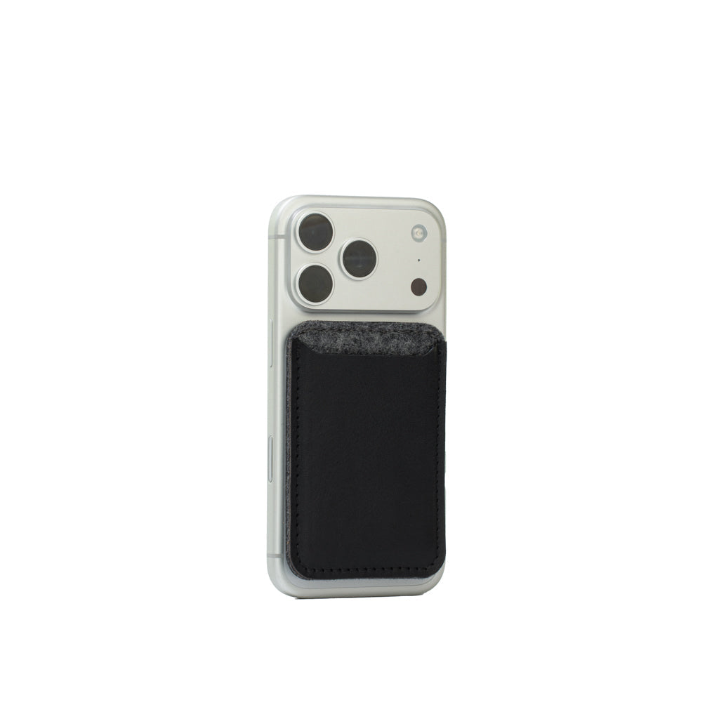 Leather Wallet compatible with MagSafe - Merino-0