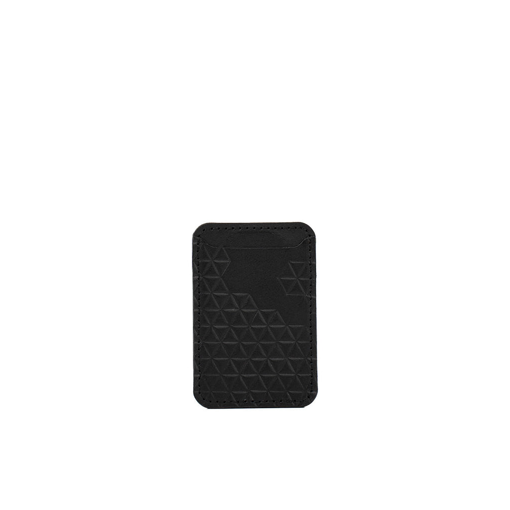 Leather Wallet compatible with MagSafe - Diamonds Half Diamond