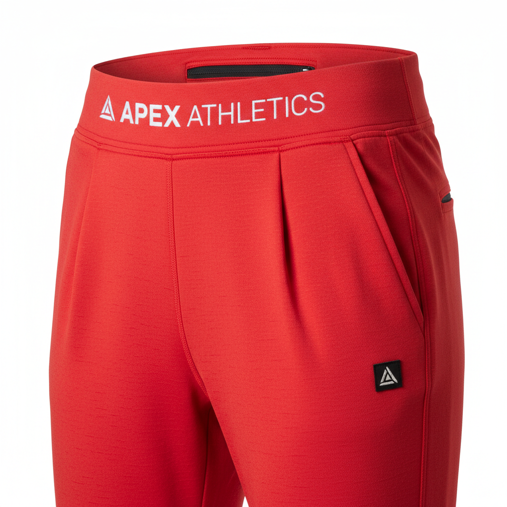 Pantaloni Sportivi APEX Athletics Red