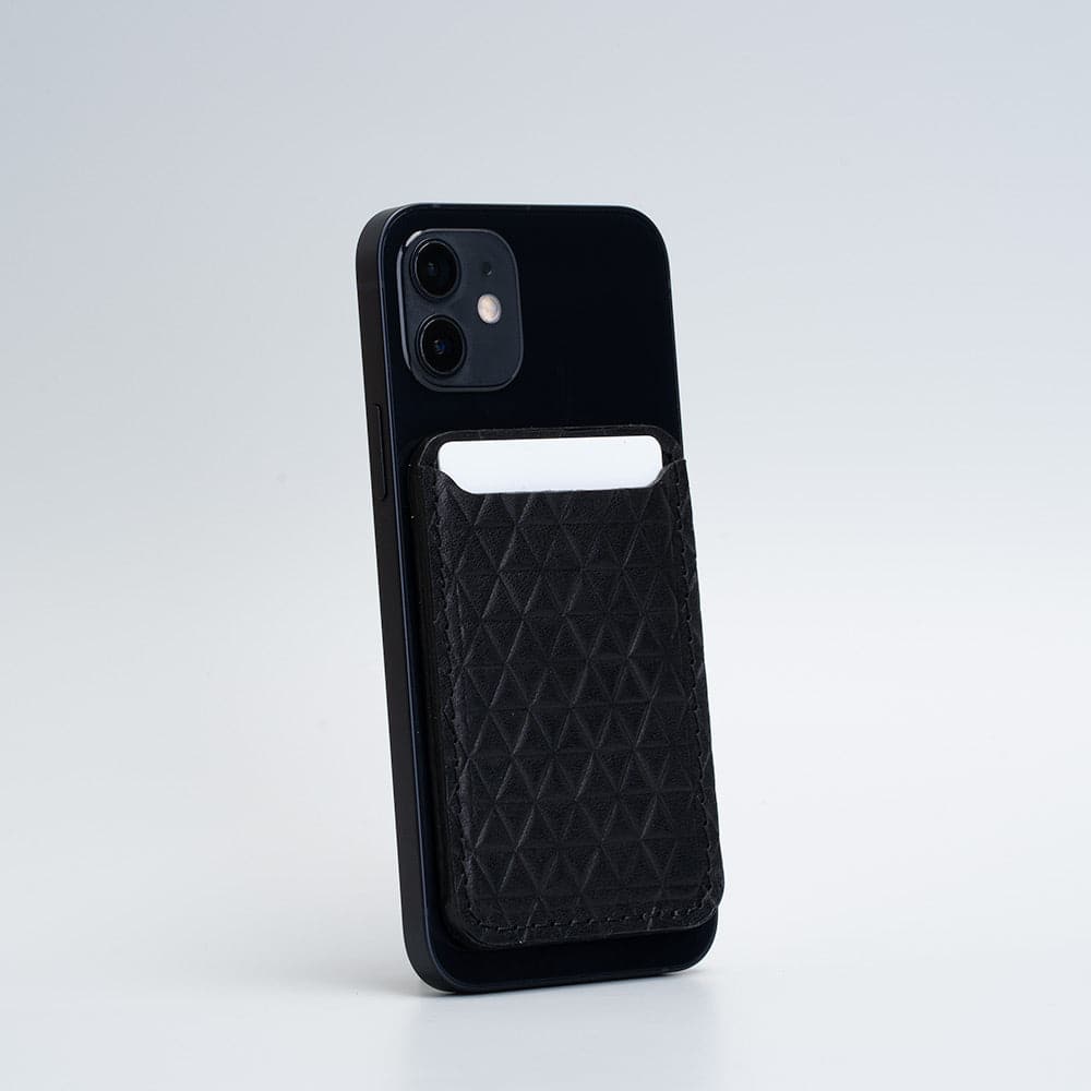 Leather Wallet compatible with MagSafe - Diamonds Full Diamond